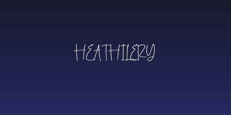 Heathilery Social Header