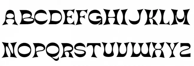 HeatingElegant-Regular Schriftart Groß