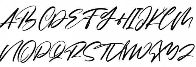 Heatwave Free Font Regular Fonte MAIÚSCULAS