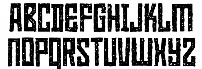 HeatwerkDEMO Schriftart Groß