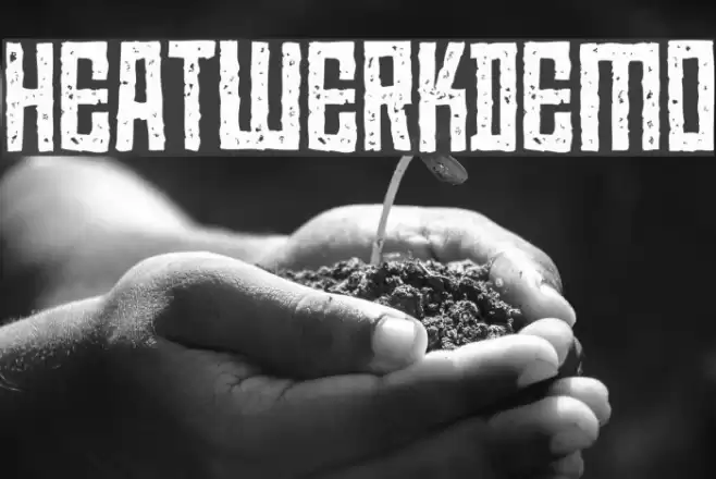 HeatwerkDEMO Font examples