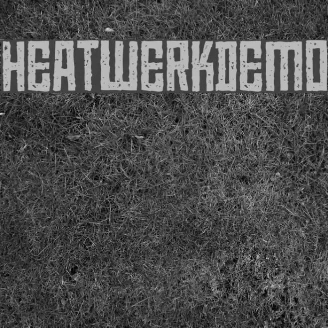 HeatwerkDEMO Font examples