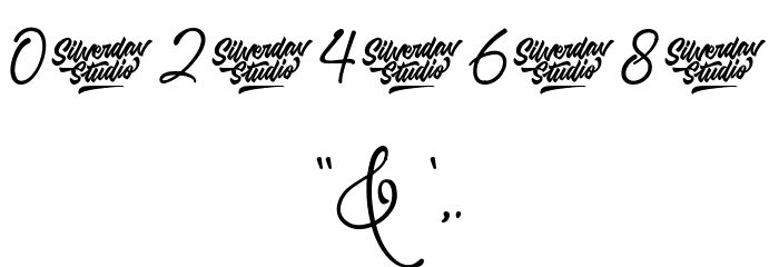 Heaven & Faith Script Font OTHER CHARS