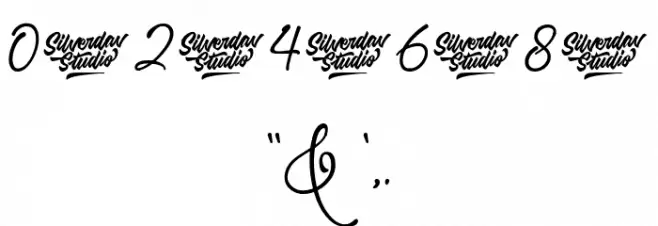 Heaven & Faith Script Fuentes OTROS CHARS