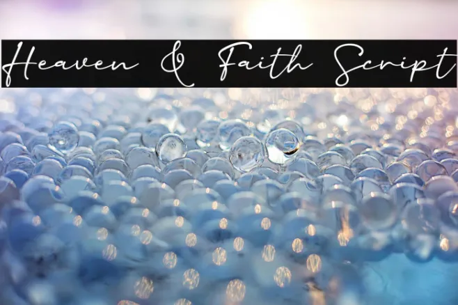 Heaven & Faith Script Example 1