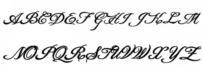 Heaven Matters Personal Use Font UPPERCASE