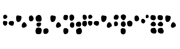 Heaven the Braille  免费字体下载
