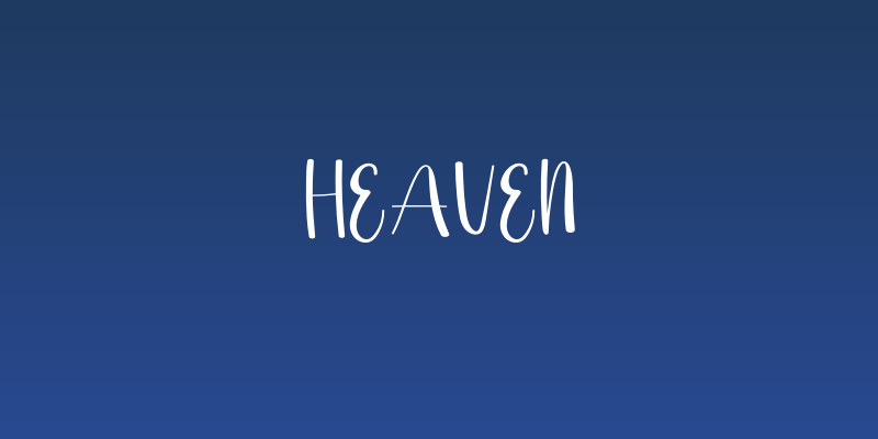 Heaven Social Header