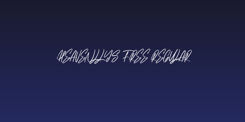 Heavenllys Free Regular Social Header