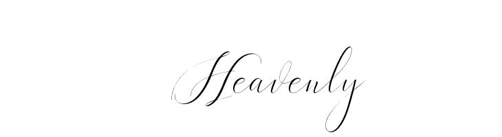 Heavenly  Fuentes Gratis Descargar