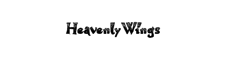 HeavenlyWings  Fuentes Gratis Descargar