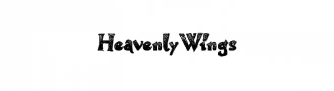 HeavenlyWings  les polices de caractères gratuit tlcharger