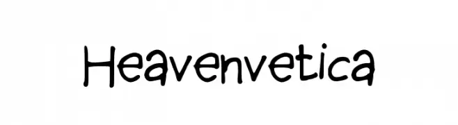 Heavenvetica  नि: शुल्क फ़ॉन्ट्स डाउनलोड