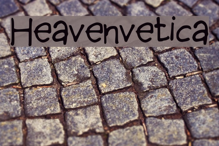 Heavenvetica Example 2