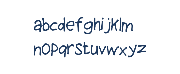 Heavenvetica Lowercase