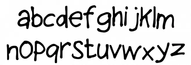 Heavenvetica خط أحرف صغيرة