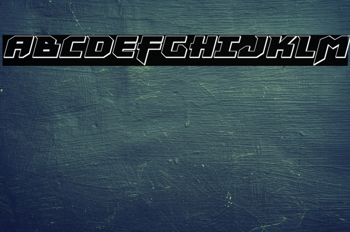 Heavy Copper 3D Italic Example 3