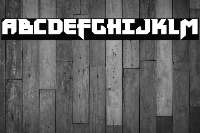 Heavy Copper Condensed Font examples