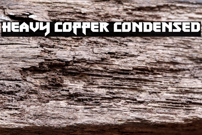 Heavy Copper Condensed Example 2