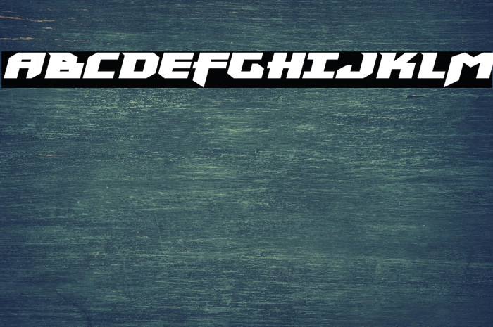 Heavy Copper Expanded Italic Example 1