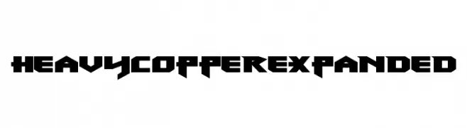 Heavy Copper Expanded  baixar fontes gratis