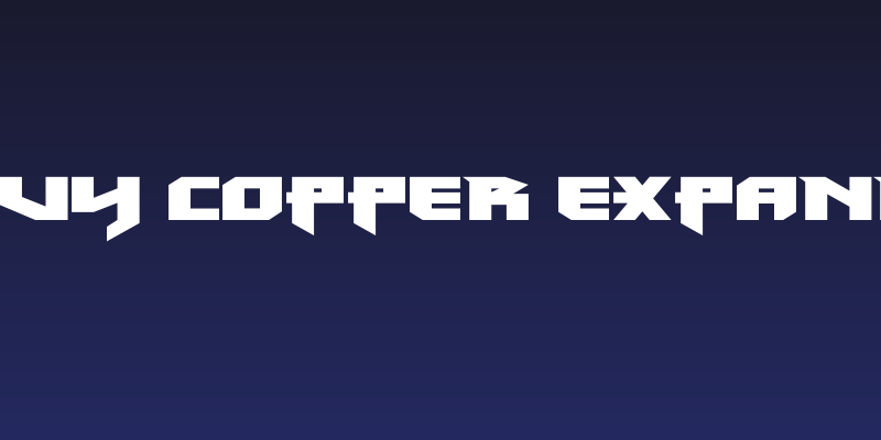 Heavy Copper Expanded Social Header