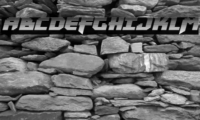 Heavy Copper Gradient Italic Font examples