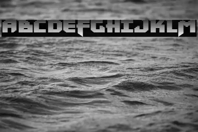 Heavy Copper Gradient Font examples