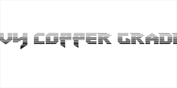 Heavy Copper Gradient Logo