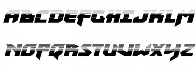 Heavy Copper Halftone Italic Шрифта ВЕРХНИЙ