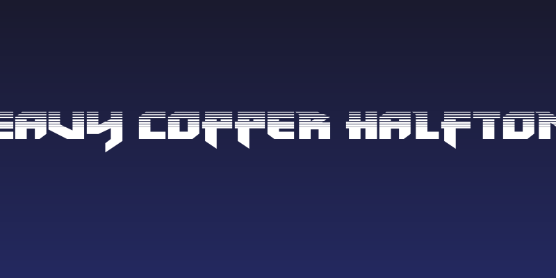 Heavy Copper Halftone Social Header