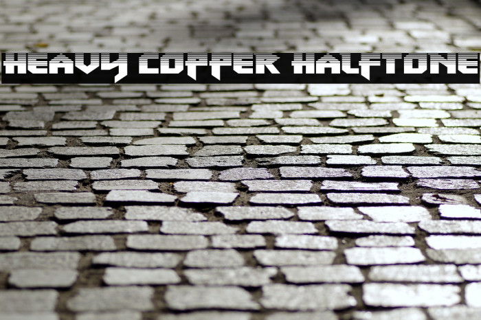 Heavy Copper Halftone Example 2