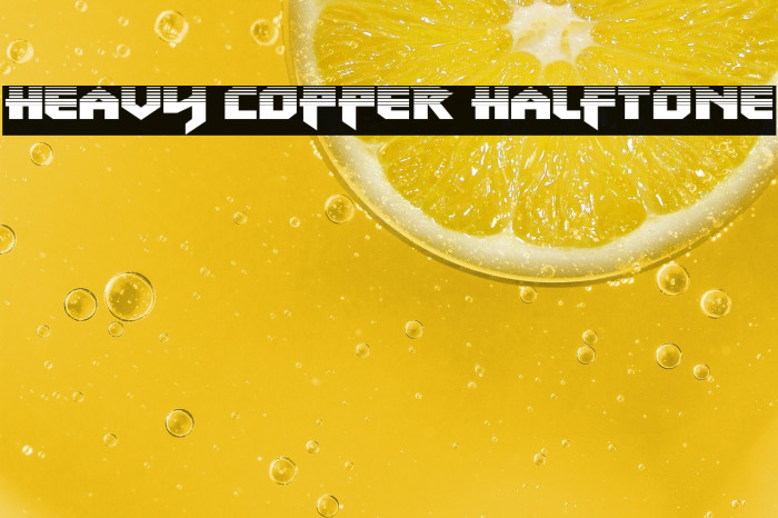 Heavy Copper Halftone Example 3