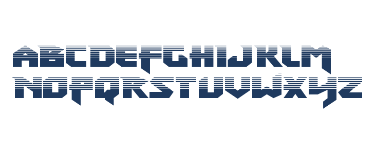 Heavy Copper Halftone Lowercase