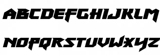 Heavy Copper Italic Caratteri MINUSCOLO