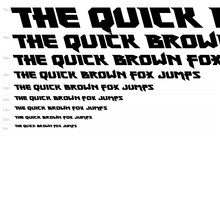 Heavy Copper Leftalic Waterfall