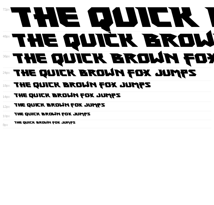 Heavy Copper Leftalic Waterfall