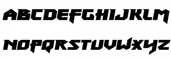 Heavy Copper Semi-Italic Fuentes MINÚSCULAS