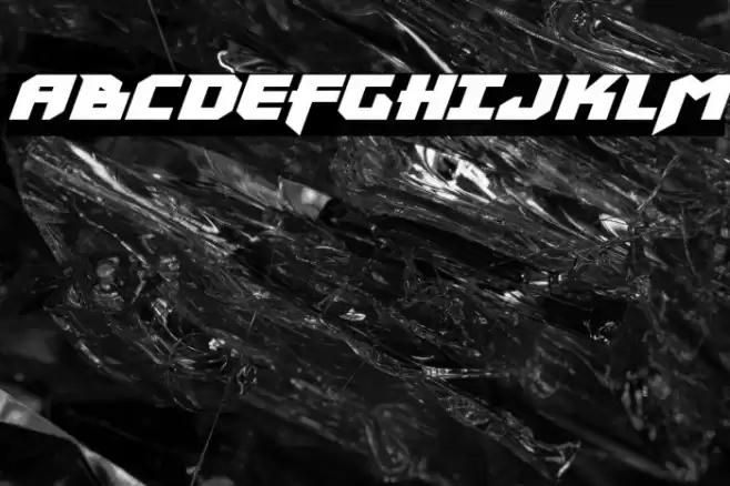 Heavy Copper Super-Italic Font examples