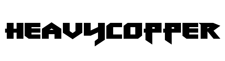 Heavy Copper  Free Fonts Download