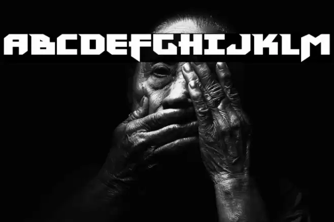 Heavy Copper Font examples