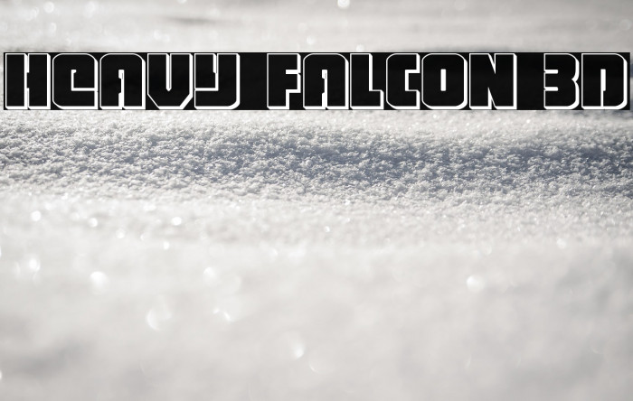 Heavy Falcon 3D Example 3