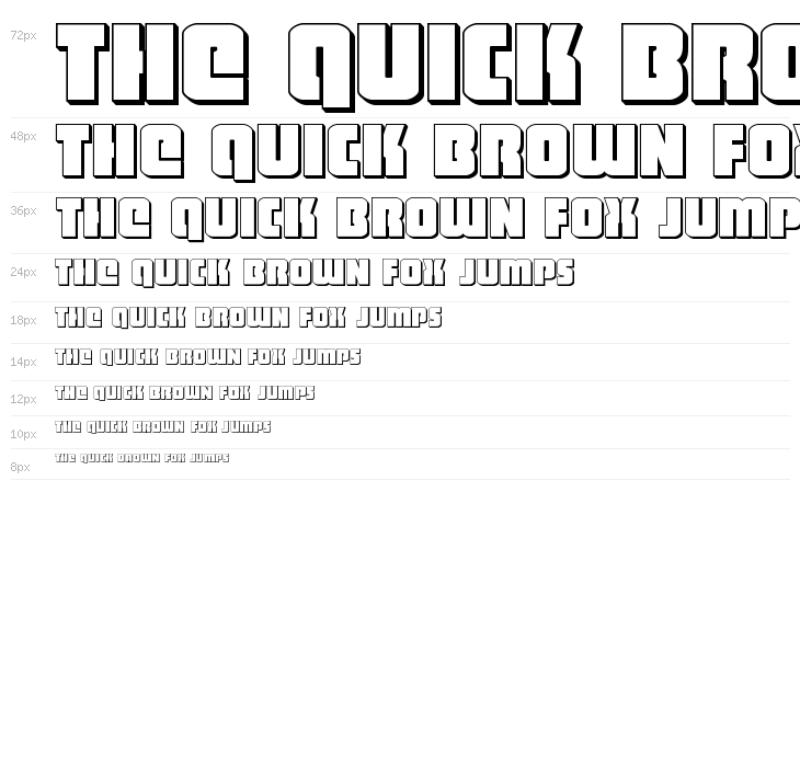 Heavy Falcon 3D Waterfall