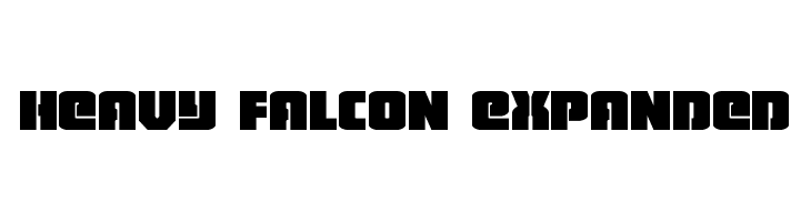 Heavy Falcon Expanded  नि: शुल्क फ़ॉन्ट्स डाउनलोड