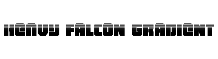 Heavy Falcon Gradient  font caratteri gratis
