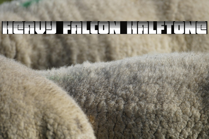 Heavy Falcon Halftone Example 3
