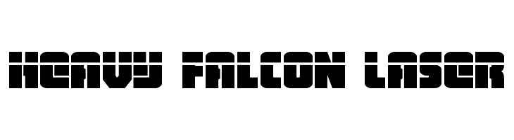 Heavy Falcon Laser  नि: शुल्क फ़ॉन्ट्स डाउनलोड