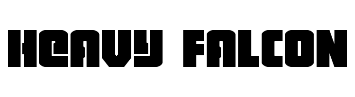 Heavy Falcon  नि: शुल्क फ़ॉन्ट्स डाउनलोड