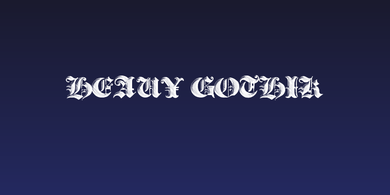 Heavy Gothik Social Header
