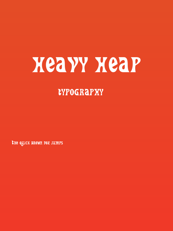 Heavy Heap Poster